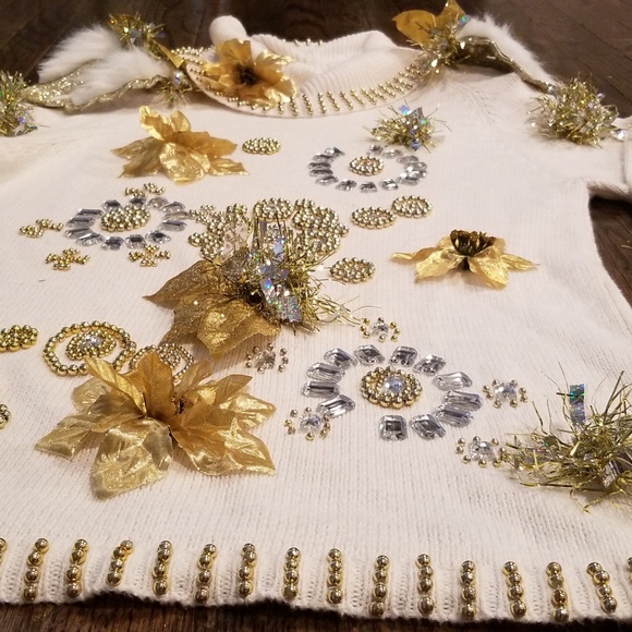 Touched by an Angel Ugly/Tacky Christmas Sweater - Picture 6 of 6